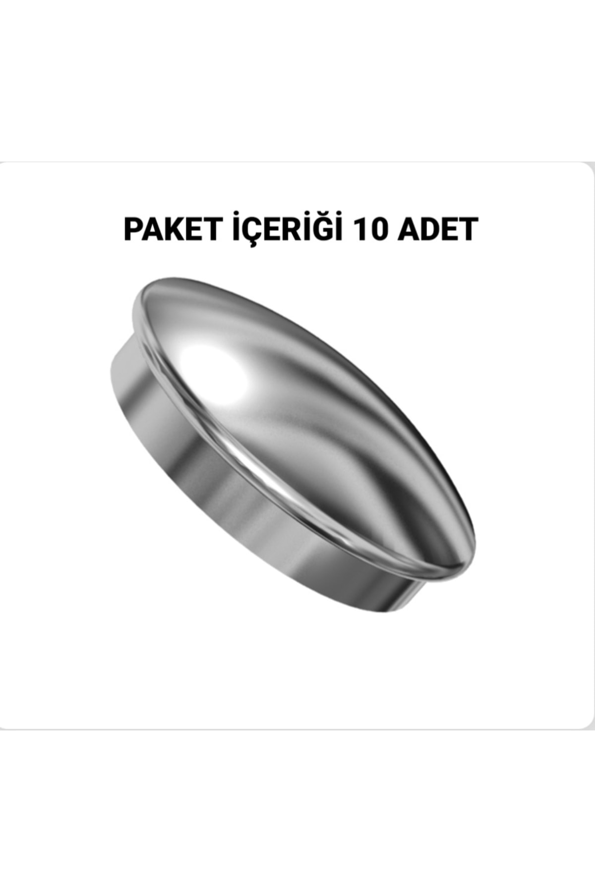 Güneş Alüminyum 50 Lik Korkuluk Tapası Paket Içeriği 10 Adettir.